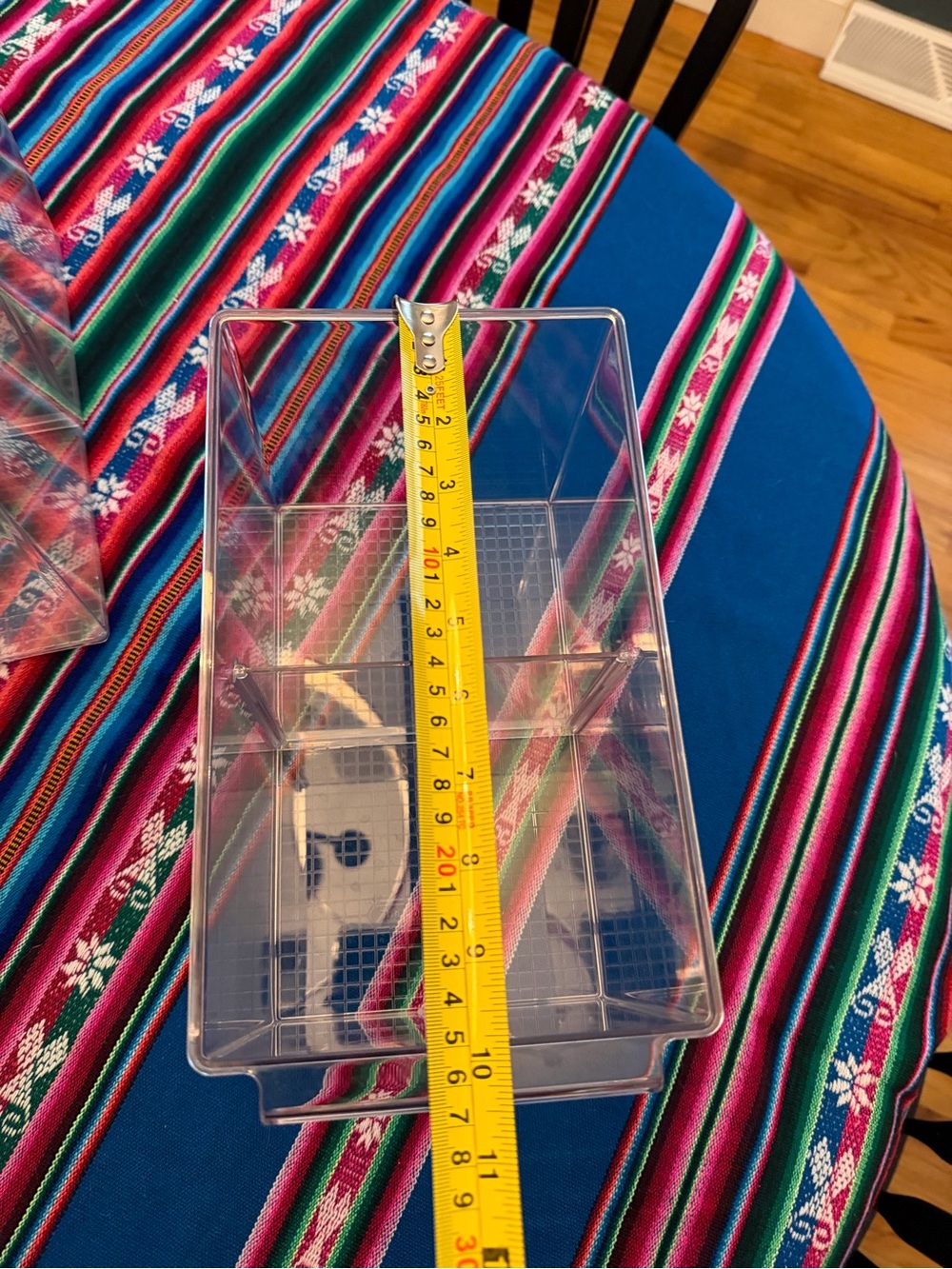The Container Store Clear Stackable Storage Bins - Picture 6 of 8